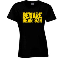 Load image into Gallery viewer, Beware Bear Szn Boston Hockey Fan T Shirt - image_dc4bcc2a-73fe-42d2-bbcd-55c902cc6935