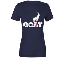 Load image into Gallery viewer, Goat Top Of The Mountain New England Football Team T Shirt - image_ddd85013-6c6d-4475-9b22-5161a02fb323
