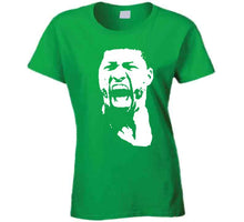 Load image into Gallery viewer, Boston Basketball Marcus Smart Big Head Silhouette Fan T Shirt - image_de94c2df-3260-4051-938f-f8a785599f32