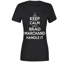 Load image into Gallery viewer, Brad Marchand Keep Calm Boston Hockey Fan T Shirt - image_deb92de8-1d81-46b6-9962-196e486653ed