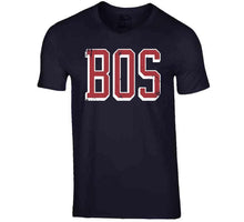 Load image into Gallery viewer, Boston Vintage BOS Boston Baseball Fan T Shirt - image_e0a01b70-a5ac-4c6c-bdbc-f6eccd43b14e