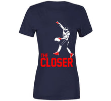 Load image into Gallery viewer, Julian Edelman The Closer Silhouette MVP New England Football Fan T Shirt - image_e22d3977-b0a7-4a49-808d-abe165cbbbdd