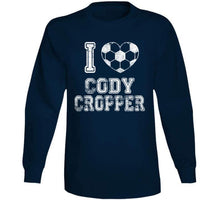 Load image into Gallery viewer, Cody Cropper I Heart New England Soccer T Shirt - image_e23fea73-4cb5-4d8c-88c4-a173a9814e42