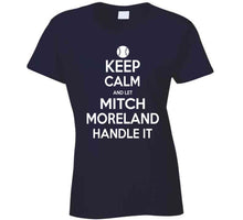 Load image into Gallery viewer, Mitch Moreland Keep Calm Boston Baseball Fan T Shirt - image_e2c80082-d305-46ca-b088-3e9ae96788f7