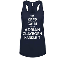 Load image into Gallery viewer, Adrian Clayborn Keep Calm New England Football Fan T Shirt - image_e3a0ff6c-4500-44a2-88f9-7e6e030d71fc