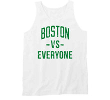 Load image into Gallery viewer, Boston Vs Everyone Boston Basketball Fan Distressed v3 T Shirt - image_e3f29967-9969-4394-8199-86fa9cbd7d8f