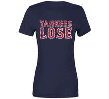 Load image into Gallery viewer, New York Lose Boston Celebration Baseball Fan T Shirt - image_e3fc0c75-56b9-4d11-a8d3-883fde467ca7