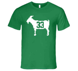 Boston Basketball Team Retro 8 Bit Larry Legend Goat 33 T Shirt - image_e4a36eb3-d520-484e-8c21-b29f6100e8b3