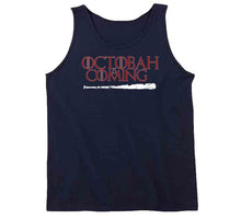 Load image into Gallery viewer, Octobah is Coming Game of Thrones Parody Boston Baseball Fan T Shirt - image_e4dfb829-fc7b-4789-9061-e7e15d12452b