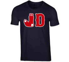 Load image into Gallery viewer, JD Martinez JD Socks Boston Baseball Fan T Shirt - image_e51a573b-287c-40df-a6f8-f1539ad76014