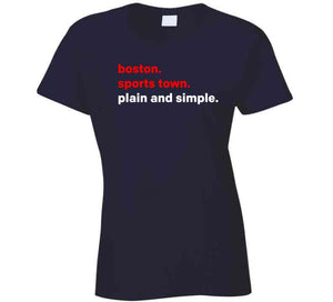 Boston Sports Town Plain and Simple New England Football Fan T Shirt - image_e6bf8cd7-0448-489d-8ce3-b46c132ac55e