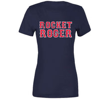Load image into Gallery viewer, Roger Clemens Rocket Roger Hall of Fame Boston Baseball Fan T Shirt - image_e7015500-6caf-487d-b006-1993067ef936