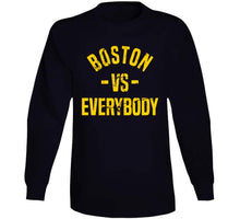 Load image into Gallery viewer, Boston Vs Everybody Hockey Fan Distressed T Shirt - image_e73dbda5-81fb-4ac1-a909-42920dc5cf72