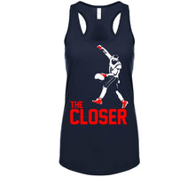 Load image into Gallery viewer, Julian Edelman The Closer Silhouette MVP New England Football Fan T Shirt - image_e781741a-4e4e-422d-8d59-1286fa9b8e44