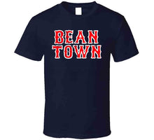 Load image into Gallery viewer, Beantown Boston Baseball Fan Distressed v2 T Shirt - image_e88854cf-8979-45c5-bd8d-c0d8f0f6e5ef