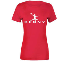 Load image into Gallery viewer, Air Benny Andrew Benintendi Silhouette Boston Baseball Fan Red T Shirt - image_e8e282df-fd4b-4ac1-bab7-eb976b9bacaa