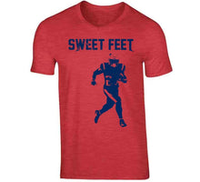 Load image into Gallery viewer, James White Sweet Feet New England Football Fan T Shirt - image_e99385c1-b218-4693-b108-7fc2f332c21a