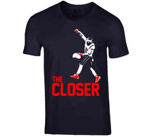 Load image into Gallery viewer, Julian Edelman The Closer Silhouette MVP New England Football Fan T Shirt - image_e9d38c72-a4f1-4a16-8b0e-ca50d6b76b46