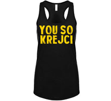 Load image into Gallery viewer, David Krejci You So Krejci Boston Hockey Fan T Shirt - image_eaeb34ae-0fa7-42c6-b93a-fd3faf735f85