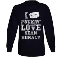 Load image into Gallery viewer, Sean Kuraly I Love Boston Hockey Fan T Shirt - image_eb0b169b-a702-4c15-a4c1-4d9f2c1a033e