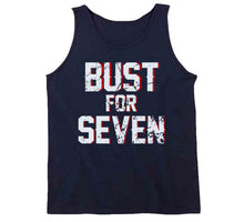 Load image into Gallery viewer, Bust For Seven New England Football Fan T Shirt - image_ebada03c-46ce-4462-9ac8-76ba56d76ff9