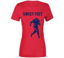 Load image into Gallery viewer, James White Sweet Feet New England Football Fan T Shirt - image_ec7a3c1a-e136-45f7-98d6-6c6053fe7b92