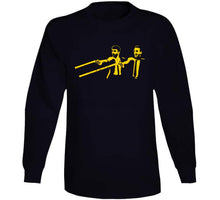 Load image into Gallery viewer, Patrice Bergeron Brad Marchand Pulp Fiction Parody Boston Hockey Fan T Shirt - image_ed68adf2-7015-4d17-9dff-ea8dae66b2f7