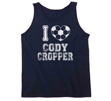 Load image into Gallery viewer, Cody Cropper I Heart New England Soccer T Shirt - image_ed76acc9-bd30-4beb-99b2-cf0ae51f557d