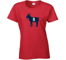 Load image into Gallery viewer, Julian Edelman Goat  New England Football Fan T Shirt - image_edd7904e-2884-47bc-a182-f96202923544