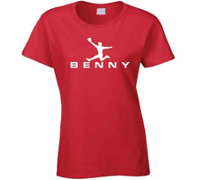 Load image into Gallery viewer, Air Benny Andrew Benintendi Silhouette Boston Baseball Fan Red T Shirt - image_ee493d41-0a2e-4858-b15b-7d0bf2bac0d6