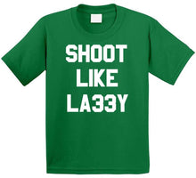 Load image into Gallery viewer, Larry Bird Shoot Like Larry Boston Basketball Fan T Shirt - image_ee6eaac6-06ee-43dc-9d97-b4cf1490977c