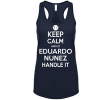 Load image into Gallery viewer, Eduardo Nunez Keep Calm Boston Baseball Fan T Shirt - image_ef426c0b-01a7-49e0-a4a8-cf159f4c681d