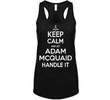 Load image into Gallery viewer, Adam McQuaid Keep Calm Boston Hockey Fan T Shirt - image_ef95a639-1f8b-4d54-8d96-4d56e9846709