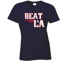 Load image into Gallery viewer, Beat La Football New England Fan Distressed T Shirt - image_f010db57-42db-4ad8-93c2-500bee0669f3