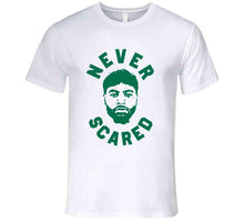 Load image into Gallery viewer, Boston Basketball Marcus Smart Never Scared Physical Ball Fan T Shirt - image_f0440839-84ee-433f-9571-092964371f6a