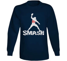 Load image into Gallery viewer, Gronk Smash New England Football Fan T Shirt - image_f05a7856-8ecf-48e8-9283-807e3503e7c3