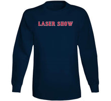 Load image into Gallery viewer, Dustin Pedroia Nickname Laser Show Boston Baseball Fan T Shirt - image_f11633f9-907b-4cd1-8fb0-583a71b5377f