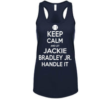 Load image into Gallery viewer, Jackie Bradley Jr Keep Calm Boston Baseball Fan T Shirt - image_f204ccbc-aa5b-4451-b10d-402f790c4ec4