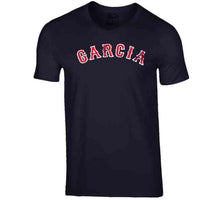 Load image into Gallery viewer, Boston Faithful Garcia Baseball Fan Distressed Navy T Shirt - image_f2dcdc6e-3406-41c0-a0f5-c3b2525b1add