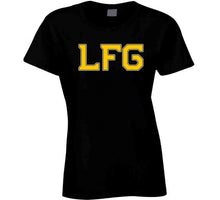 Load image into Gallery viewer, Let's Go LFG Boston Hockey Fan T Shirt - image_f2f6f86c-4a9c-4526-b205-16283855d38d
