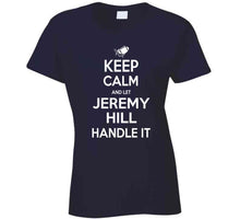 Load image into Gallery viewer, Jeremy Hill Keep Calm New England Football Fan T Shirt - image_f2f93c69-3bba-45b6-b505-de46d515ed35