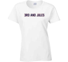 Load image into Gallery viewer, 3rd and Jules Julian Edelman MVP New England Football Fan T Shirt - image_f35c43a9-0423-4ab6-95b8-8da650a0167b