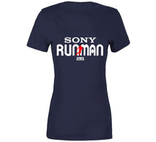 Load image into Gallery viewer, Sony Michel Sony Runman 26 Walkman New England Football Fan T Shirt - image_f3b91299-17fb-4a15-a65e-0adb655e0642