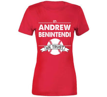 Load image into Gallery viewer, Andrew Benintendi We Trust Boston Baseball Fan T Shirt - image_f522bd3c-a2b5-4545-8054-8b5e40c9e7af