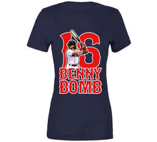 Load image into Gallery viewer, Andrew Benintendi Benny Bomb Boston Baseball Fan T Shirt - image_f61feac7-40a3-451c-a855-ec8aaa3c6c99