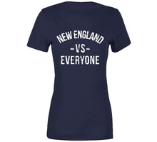 Load image into Gallery viewer, Dynasty New England Vs Everyone New England Football Fan Navy T Shirt - image_f6aacea4-84b3-4bf5-bf9d-ef5cf6b44e96