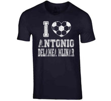 Load image into Gallery viewer, Antonio Delamea Mlinar I Heart New England Soccer T Shirt - image_f98a3814-69be-47dd-947a-bc0ba0b75455
