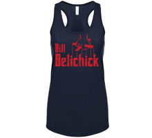 Load image into Gallery viewer, Bill Belichick The GodFather New England Coach Football Fan T Shirt - image_f9f05c79-b9f7-49c0-8c03-0782b91ee41f