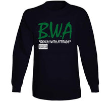 Load image into Gallery viewer, Bench With Attitude BWA Boston Basketball Fan T Shirt - image_f9f56180-345e-42f2-9a74-2f22fff75fbf