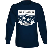 Load image into Gallery viewer, Jalil Anibaba For President New England Soccer T Shirt - image_fa291174-1f00-4151-8ecb-7610dd54806e